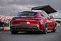  Viel Karbon und lauter Ton: Der Mansory-Panamera liebt den Hoppla-Auftritt. Foto: Mansory/dpp